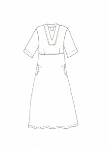 ABBA viskosklänning