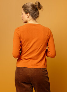 Bianca-trikatopp-orange-Cognac-3