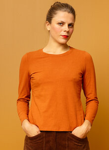 Bianca-trikatopp-orange-Cognac-4