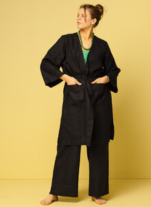 Celeste-kimono--Babar-linnebyxa-svart-5