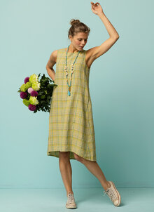 Chiara-linneklanning-limegron-rutig-3