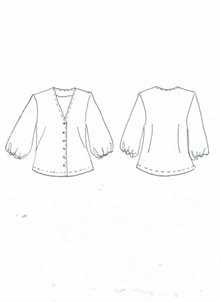 Josefina-viskosblus