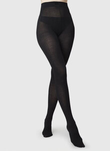 Ylva-Fishbone-Wool-Tights-Black--Swedish-Stockings-2