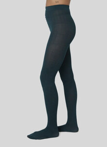 Ylva-Fishbone-Wool-Tights-Green-Swedish-Stockings-1